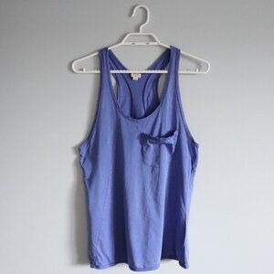 Wilfred Free Women's Small Pima Cotton‎ Scoop Neck Racerback Sleeveless Tank Top